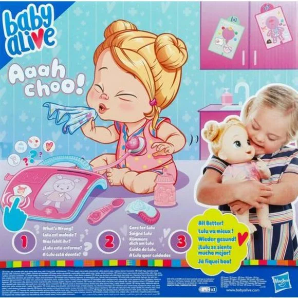 Baby alive lulu achoo dolls by Hasbro BRAND🆕SHIPS FAST🏃‍ 6 DAYS WEEK!😮‍💨⚡🚚 - Picture 10 of 15